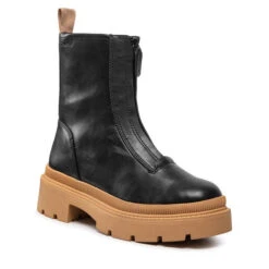 Bottes De Randonnée Tamaris 1-25406-29 Black/Camel 031