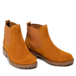 Bottes Flamingo KT0500-R Musztarda Welur 12 Bottes Flamingo KT0500-R Musztarda Welur -Primigi Magasin bottes flamingo kt0500 r musztarda welur 4