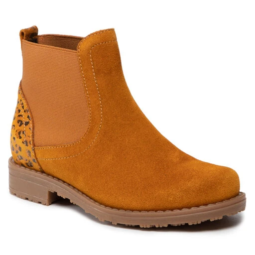 Bottes Flamingo KT0500-R Musztarda Welur 3 Bottes Flamingo KT0500-R Musztarda Welur