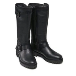 Bottes Geox D Hoara H D16FTH 04643 C9999 Black -Primigi Magasin bottes geox d hoara h d16fth 04643 c9999 black 4