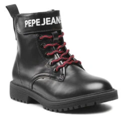 Bottes Pepe Jeans Hatton Strap Combi PGS50167 Black 999