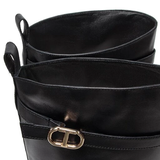 Bottes TWINSET 222TCP01J Nero 00006 7 Bottes TWINSET 222TCP01J Nero 00006 – Image 5